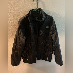 Black The North Face Down Jacket Size Large